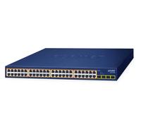 PLANET 48-Port 10/100/1000T 802.3at GSW-5240HP Unmanaged Gigabit Ether