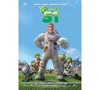 Planet 51 2009 4 RED113 A6 Poster on Canvas - Borderless Movie Art Cult Film Images Classic Iconic 70s 80s 90s Vintage Retro Home Wall Decor Pictures Printing Modern Artwork Aesthetic Reproduction