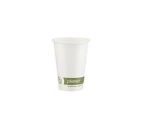 Planet 7oz Single Wall Plastic-Free Paper Hot Cup (Pack 50) PFHCSW07
