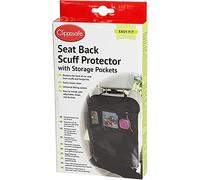 Clippasafe Seat Back Scuff Protector with Storage Pockets