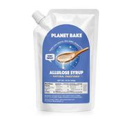 PLANET BAKE Allulose Syrup, Natural Liquid Sweetener, 1 lb | Zero Glycemic, Low Calorie Sugar Substitute | Keto, Vegan, Paleo & Diabetic-Friendly | Ideal for Baking, Coffee, Tea, Desserts & Cooking