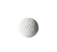 Planet Bowl Molecular Cuisine Creativity Imitation Volcano Stone Ball Place Round Smoke Cup White Tableware (10 cm)
