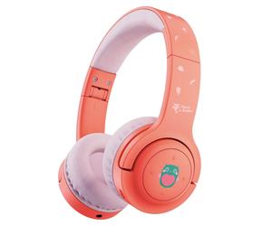 Planet Buddies Olive The Owl Headphones Wireless In Line Microphone Pink Kids V2