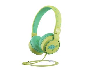 Planet Buddies Wired Kids Headphones Milo The Turtle Noise Limiting Microphone