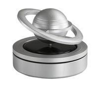 Planet Car Air Freshener, Solar Powered Car Air Purifier | Double Ring Hanging Solar Powered Car Air Freshener,Long Lasting Rotating Scent for Bathroom