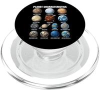 Planet Characteristics Educational Space Science Chart PopSockets PopGrip for MagSafe