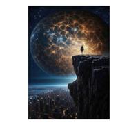 Planet Cliff City 1000pcs Mini Puzzle For Adults Challenging