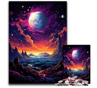 Planet Color Landscape Jigsaws 1000 Pieces for Adults Difficult Puzzles for Adults for Holidays Birthdays And Family Game Nights 1000 PCS(75x50cm)