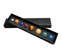 Planet Crystal Set - Reiki Ball Set Without Engraving | Natural Space Creative Celestial Gift Decorative