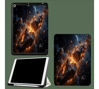 Planet Debris Pattern Case for 10.9 Inch Ipad 10Th Gen,Universe Space Cover for Ipad Auto Sleep/Wake Shockproof Protective Case with Pencil Holder