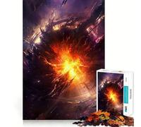 Planet Detonation Jigsaw Puzzles for Teenagers 1000 Piece Boost Memory Serene Time Premium Cut Birthday Gift (50x75cm)
