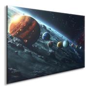 Planet Diamond Art Painting Kit, Starry Sky Diamond Painting Crystal Art Kits Adults Large XXL 70x90CM, Round Full Drill Diamond Dots Crystal Art Mosaic Kits for Adults, Home Decor, Gifts for Women,