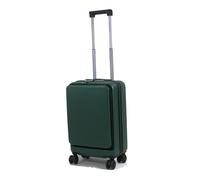 Planet Direct Smart Travel Suitcase Hard Shell Lightweight Luggage in Green Planet Direct Green