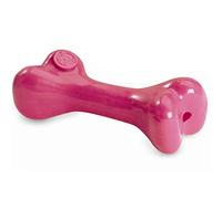 Planet Dog Orbee Tuff Bone for Medium Dogs, Durable, 100% , Made in the USA, Medium 6.5-Inch, Pink