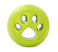 Planet Dog Orbee-Tuff Nooks Green Paw Print Treat-Dispensing Dog Toy