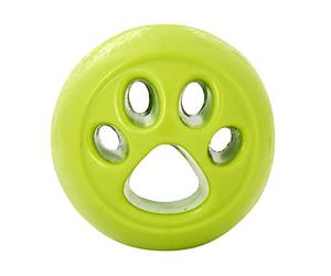 Planet Dog Orbee-Tuff Nooks Green Paw Print Treat-Dispensing Dog Toy