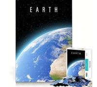 Planet Earth 1000 Piece Jigsaw Puzzles for Adults Jigsaw Recall Boost Mental Relax Smooth Cut Birthday Gift (50x75cm)