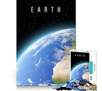 Planet Earth 1000 Pieces Jigsaw Puzzles for Teenagers Logic Train Toy Quiet Fun Smooth Cut Lovely Gift (38x26cm)