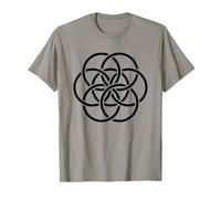 Planet Earth Flag Circle of Life Sacred Geometry Spiritual T-Shirt