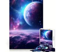 Planet Earth Hard Jigsaw Puzzle for Adults 1000 Pieces Fine Logic Toy Calm Fun Neat Edge Thoughtful Gift (38x26cm)