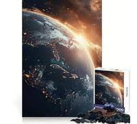 Planet Earth Hard Jigsaw Puzzle for Adults 1000 Pieces Intellect Toy Cozy Time Quality Cut (38x52cm)