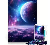 Planet Earth Jigsaw Puzzle 1000 Piece for Adults Intellect Toy Soothing Fun Precise Cut (38x52cm)
