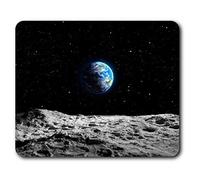 Planet Earth Space NASA Moon Blue Mouse Mat Pad Computer PC Laptop Gaming Office Home Desk Accessory Gadget 24374
