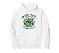 Planet Earth You Are a Crew Globe Space Astronaut Pullover Hoodie