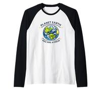 Planet Earth You are a Crew Globe Space Astronaut Raglan Baseball Tee