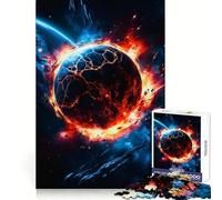 Planet Explodes in Space Puzzle for Teenagers 1000 Pieces Smart Reason Toy Stress Release Sharp Edge Birthday Gift (50x75cm)