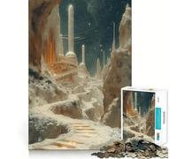 Planet Exploration 1000 Piece Jigsaw Puzzles for Adults Teenagers Recall Boost Calm Escape Smooth Cut Heartfelt Gift (38x52cm)