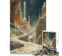 Planet Exploration 1000 Piece Jigsaw Puzzles for Teenagers Jigsaw Think Game Calm Mind Quality Edge (50x75cm)