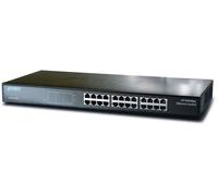PLANET Fast Ethernet Switch N-Way 24-Port 10/100 Mbps 24x RJ45 Rack Mount