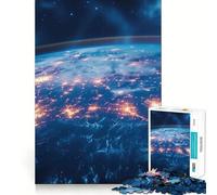 Planet from Space 1000 Piece Jigsaws for Teenagers Puzzle Reason Skill Toy Mental Relax Exact Cut (50x75cm)