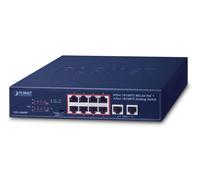 PLANET FSD-1008HP network switch Unmanaged Fast Ethernet (10/100) Powe