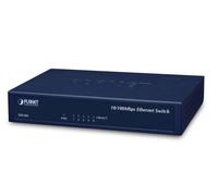 Planet FSD-503 5-Port Fast Ethernet Switch - Unmanaged Metal 1Gbit/s