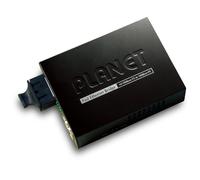 PLANET FT802UK network media converter 200 Mbit/s 1310 nm Multi-mode, Single-mode Black