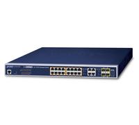 Planet GS-4210-16P4C IPv6/IPv4. 16-Port Managed
