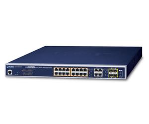 Planet GS-4210-16P4C IPv6/IPv4. 16-Port Managed