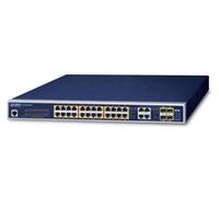 Planet GS-4210-24P4C IPv6/IPv4. 24-Port Managed