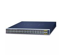 Cablenet 48 Port Managed 802.3at PoE+ Giga Switch + 4 Port 100/1000X S