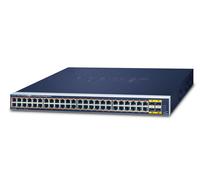 Cablenet 48 Port Managed 802.3at PoE+ Giga Switch + 4 Port 100/1000X S