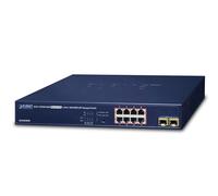 Planet GS-4210-8P2S Gigabit Switch PoE+120W & 2 sfp 100FX/1G