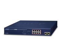 PLANET GS-4210-8P2S network switch Managed Gigabit Ethernet (10/100/10