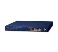 PLANET GSW-1820HP network switch Unmanaged Gigabit Ethernet (10/100/10