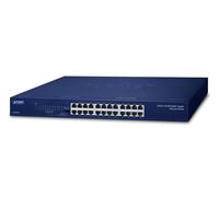 PLANET GSW2401 network switch Unmanaged Gigabit Ethernet (10/100/1000) 1U Blue