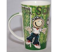 Planet Happy By John Shirley For You Son Football Birthday Mug