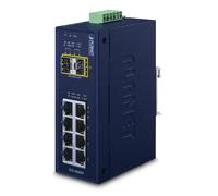 Planet IGS-1020TF IP30 Industrial 8-P 10/100/100