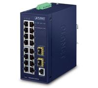 Planet IGS-4215-16T2S IP30 Industrial L2/L4 16-Port