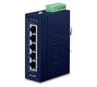 PLANET IGS-500T network switch Unmanaged Gigabit Ethernet (10/100/1000) Blue